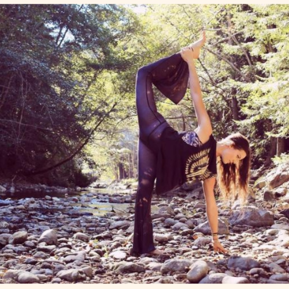 teeki / buffalo princess black bell bottoms *NEW*